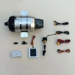 SWIWIN SW190B Turbinenstrahltriebwerk mit 19 kg Schub für RC-Jets, Drohnen und Boote als Ersatzteil für Flugzeuge